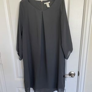 Gray HM quarter sleeve gray dress